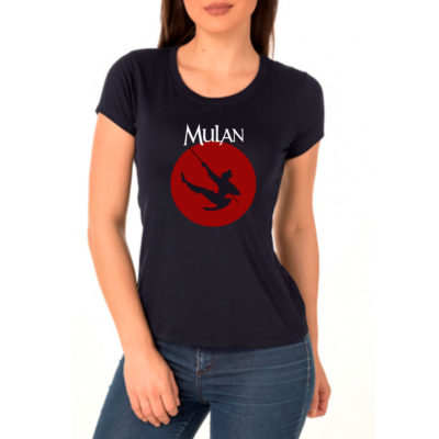 Mulan Silhueta T-Shirt Black